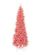 Weihnachtsbaum Schlank 240cm mit 1154 Zweige Rosa