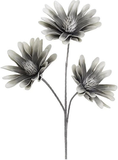 Decorative Branch-Flower 3-85-246-0174 White H101 Inart Plastic