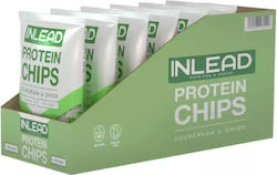 Inlead Protein Chips 6 X 50gr Sour Cream & Onion
