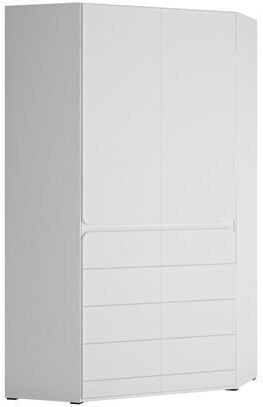 Doppeltür Ecke Versori 111 101x101x193cm Light Grey, White