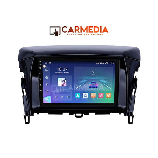 Carmedia Автомобилна Аудио Система (Блутут/USB/WiFi/GPS/Apple-Carplay/Android-Auto) с Тъчскрийн 9"