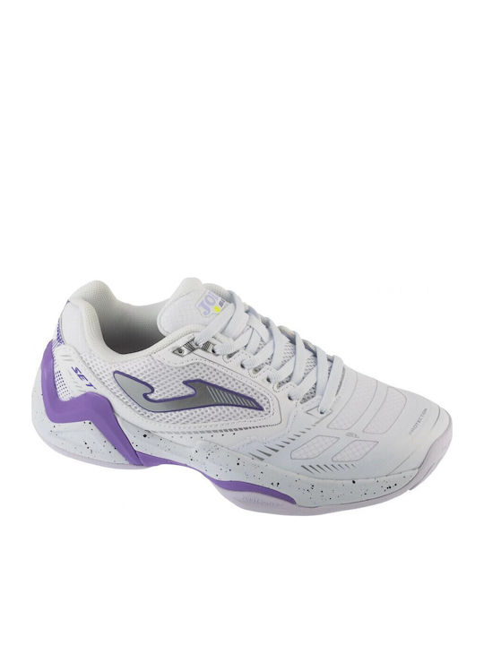 Joma Γυναικεία Παπούτσια Τένις Λευκά