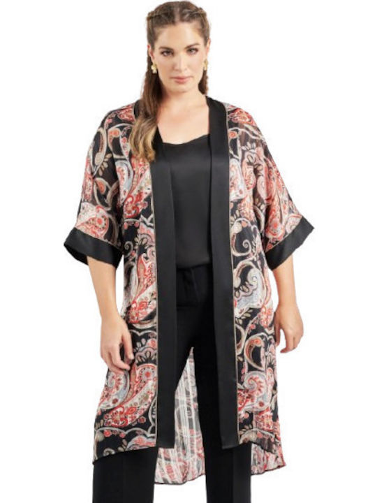 Damen Kimono Black