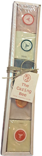 Meli Helmos The Caring Bee Gift Set 5 Greek Honey Based Caring Μπάρα Σαπουνιού 600gr