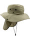 Brims and Trims Herren-Hut Safari-Stil Beige