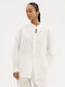 Women's Long Sleeve Shirt White