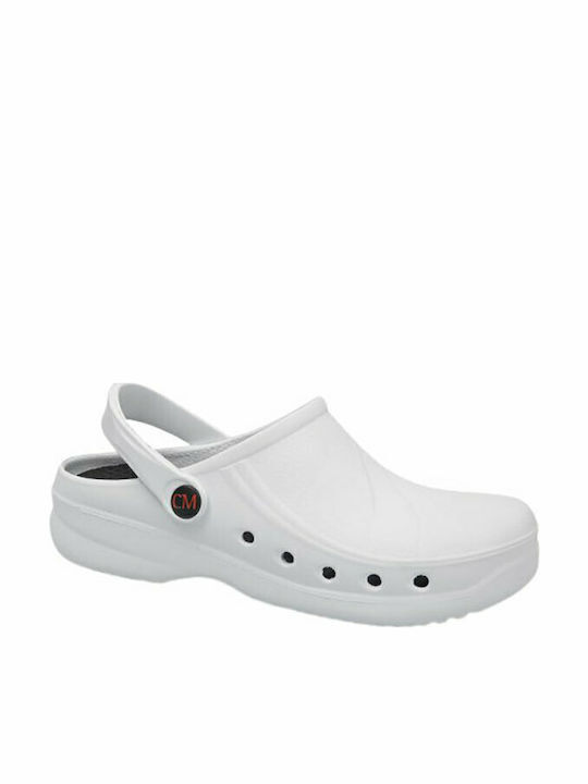 Calzamedi Anatomic Clogs White