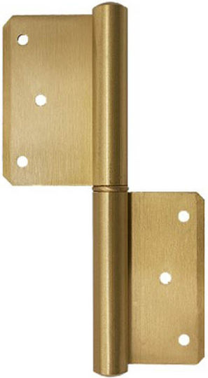 Πορταδέλα Ορειχάλκινη Ματ Χρυσό 120mm 200-3012 Metalor