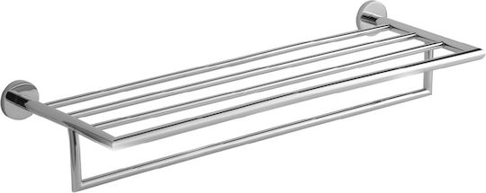 Bronze Art Loft-500 7150-10 Chrome Bathroom Hooks & Hangers Shelf Unit