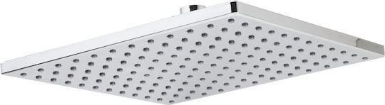 Acquanet Cap De Duș Pătrat Abs Cromat 20x20
