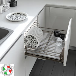Plate Rack Glass Holder Base Inoxa Ardesia 5703ey No45 Anthracite