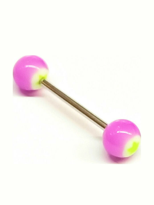 Amalfi Accessories Zungenpiercing Bar aus Stahl