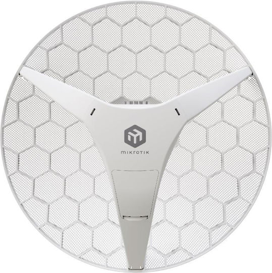 MikroTik LHG 5 ax External WiFi Parabolic Antenna 24.5dBi with Ethernet Connection LHG-5axD