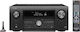 Denon AVC-A10H Home Cinema Amplifier 4K/8K 13.4 Channels 150W/8Ω 190W/6Ω with HDR and Dolby Atmos Black