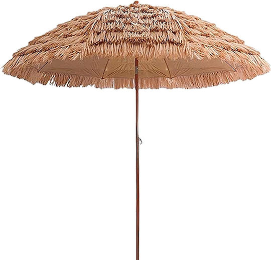 Summertiempo Folding Beach Umbrella Aluminum Diameter 2m