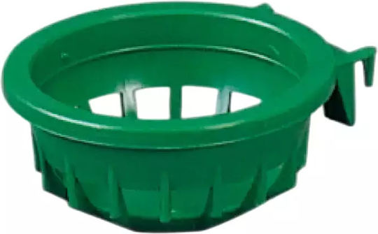 Cuib Păsări Cuib interior suspendat pentru păsări cântătoare 8cm Plastic Verde