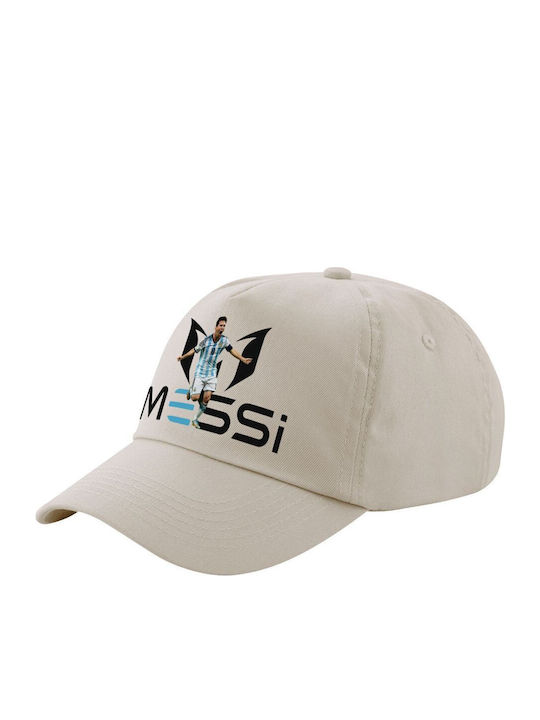 Lionel Messi Leo Messi Beige Sand Five-Panel Ca...