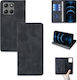 Vintage Magnet Wallet Sonique Motorola Moto G15 4G Moto G15 Power Black Mobile Phone Case