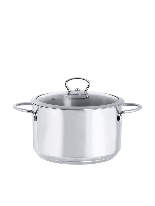 Kulinaria Oală Adâncă Din Oțel Inoxidabil 3.8lt 20cm