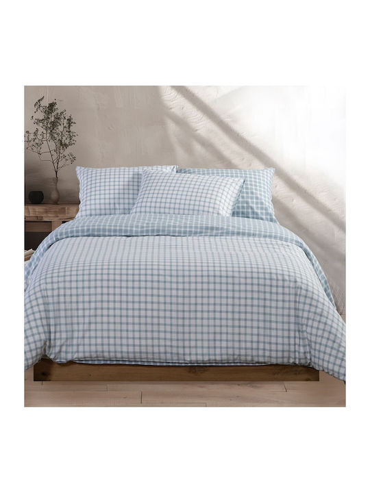 Nef-Nef Homeware Extend Σετ Σεντόνια Υπέρδιπλα 240x260εκ. Blue (4τμχ)