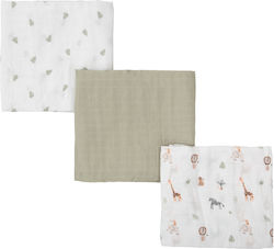 Bimbidreams Swaddle Blanket 80x80cm 3 Pieces Bimbidreams Swaddle Blanket 80x80cm 3 Pieces