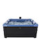 MSpa Outdoor Acrylic Freestanding Bathtub with Hydromassage 160x160cm