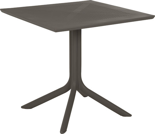 Маса Стабилна 80x80x75бр Dark olive Маса Стабилна 80x80x75бр Dark olive