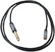 KAL Electronics Cable 6.3mm male - 3.5mm female 1.5m (TAC012)