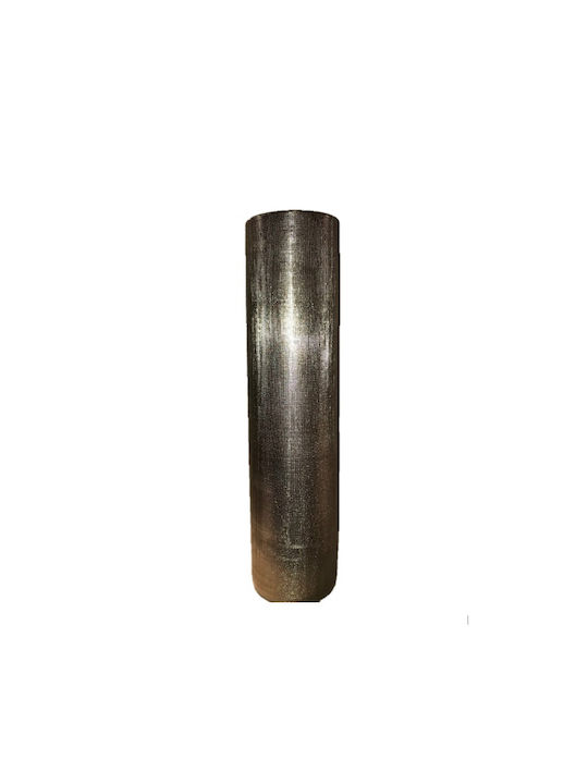 Silbernes Mattes Metallvase 11x47cm Kfr91 Casa Vogue