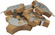 Natural Cork Float Cross Set 5 Pieces Very Durable Does Not Tip Over Naoum1898