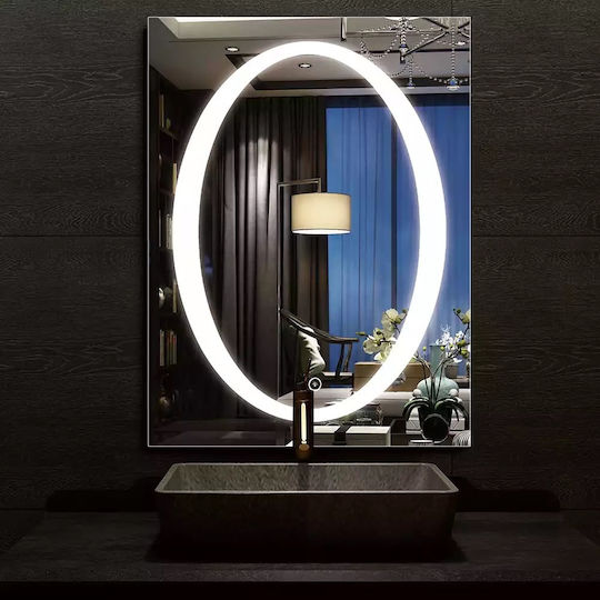 Mysmartmirror 60x80 Осветено Огледало С Touch On Off и Димер