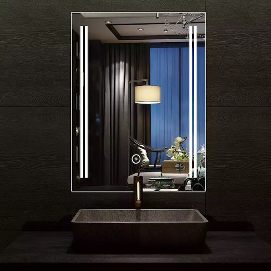 Mysmartmirror 60x80 Φωτιζομενος Καθρέπτης Αφης On Off & Dimmer
