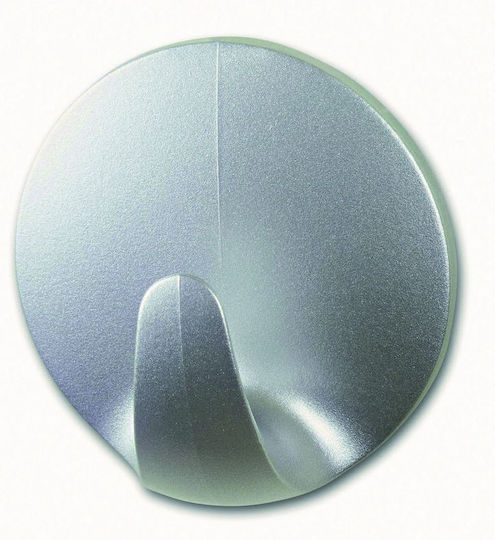 Cârlig Tesa Powerstrips Circle Crom Set 3 Bucăți