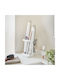 Yamazaki Organizer Hair Tools Metallic White Tower 10.5x10.5x16.5