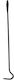 Zogometal Fireplace Tool Lance 0670 Black