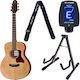 Harley Benton Custom Line Clgs-10s Bundle Akustikgitarren