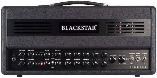 Blackstar St James 100 Λαμπάτη Κεφαλή Ηλεκτρικής Κιθάρας 100W Μαύρη