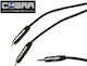 Cobra Hi-fi Proline Pro 2x Rca-Stecker Zu Mini Klinkenkabel 3,5mm Stecker 1,5m Professionelles Επαγγελματικό Καλώδιο 2x Rca-Stecker Mini Klinkenstecker 3,5mm Stecker 1,5 Meter Cl145-015
