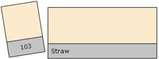 Lee Colour Filter 103 Straw