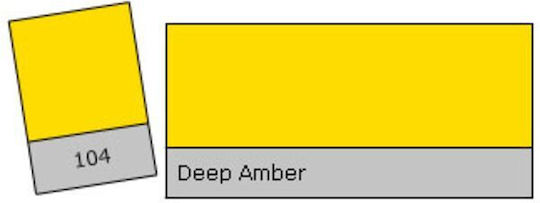 Lee Colour Filter 104 Deep Amber