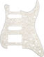 Strato Hss 3-ply White Pearl