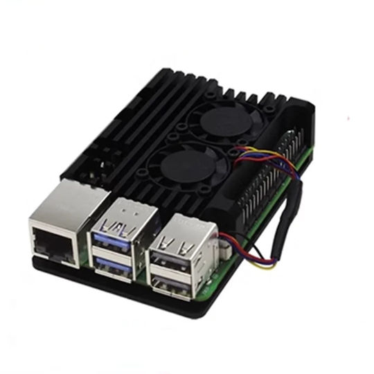 Armor Case Raspberry Pi 5 Dual Fan