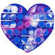 Καρδούλα Ροζ Μπλε Heart Blue Pink Push It Pop It
