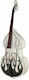 Thomann Rockabilly Vintage Flames Бял V
