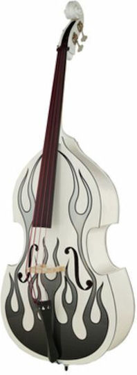 Thomann Rockabilly Vintage Flames Бял V