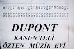 Nylon Saiten Dupont Kenan Ozten