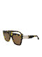 Victoria Beckham Damen Sonnenbrille mit Schwarz Kunststoff Gestell und Schwarz Linse
