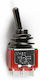 Mini Switch On-on Dpdt Black