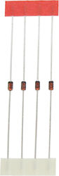 4 Τεμάχια 6.8v Δίοδοι Zener 0,5w Bzx55c6v8 6v8 Zener Diodes 500mw