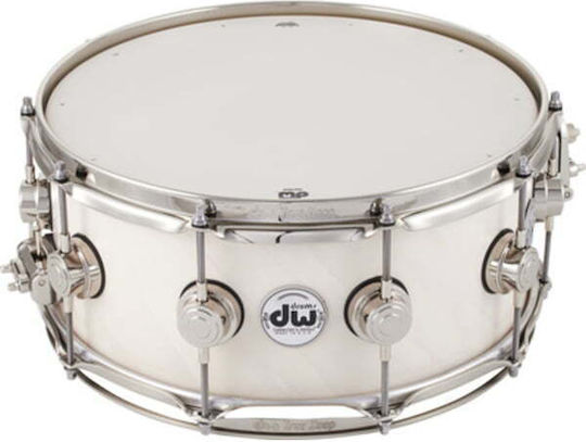 Dw Satin Oil 14"x06" Тамбура Бял